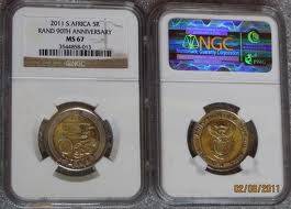 2011 SARB NGC GRADED MS67 - 3 AVAILABLE